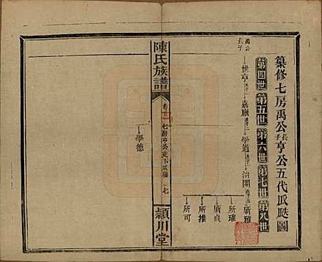 湖南[陈姓] 陈氏族谱 — 民国四年(1915)_十二.pdf