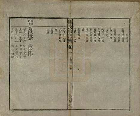 中国[陈姓] 陈氏宗谱十七卷首一卷末二卷 — 民国四年（1915）_三.pdf