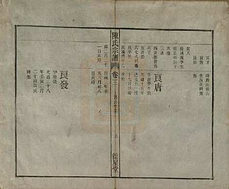 中国[陈姓] 陈氏宗谱十七卷首一卷末二卷 — 民国四年（1915）_三.pdf