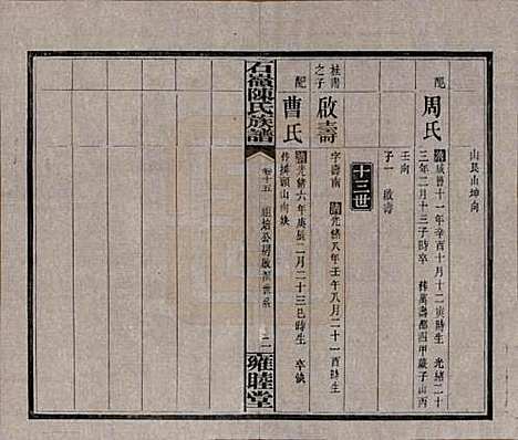 湖南[陈姓] 石岭陈氏族谱 — 民国五年(1916)_十五.pdf