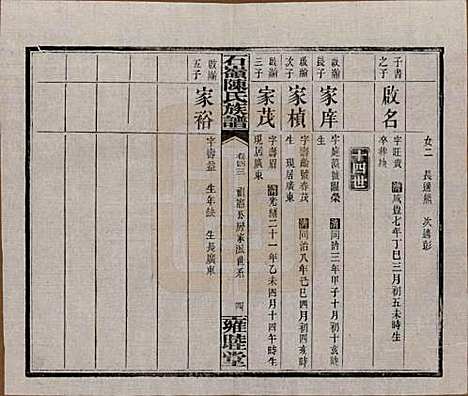 湖南[陈姓] 石岭陈氏族谱 — 民国五年(1916)_四十三.pdf