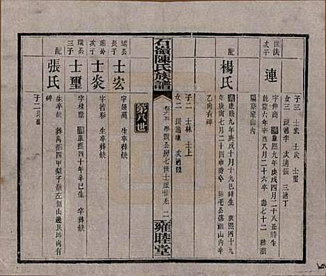 湖南[陈姓] 石岭陈氏族谱 — 民国五年(1916)_六十五.pdf