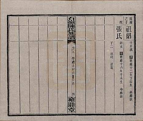 湖南[陈姓] 石岭陈氏族谱 — 民国五年(1916)_六十九.pdf