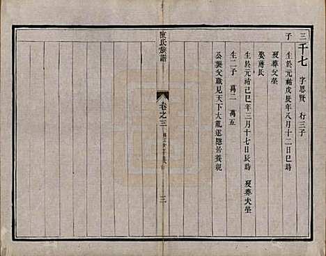 中国[陈姓] 陈氏族谱四卷 — 清光绪二年（1876）_三.pdf