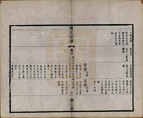 江苏[陈姓] 毗陵陈氏续修宗谱三十二卷 — 清光绪三十年（1904）_三十一.pdf