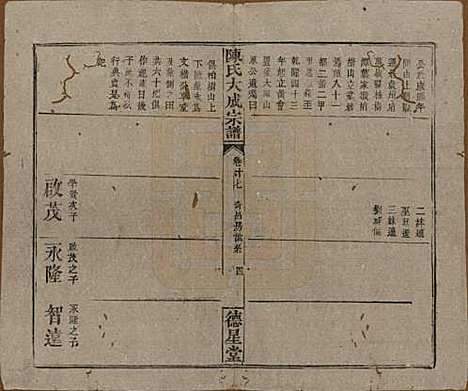 河南[陈姓] 陈氏大成宗谱三十三卷 — 清光绪十四年（1888）G217.pdf