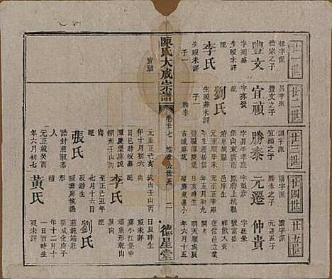 河南[陈姓] 陈氏大成宗谱三十三卷 — 清光绪十四年（1888）G227.pdf