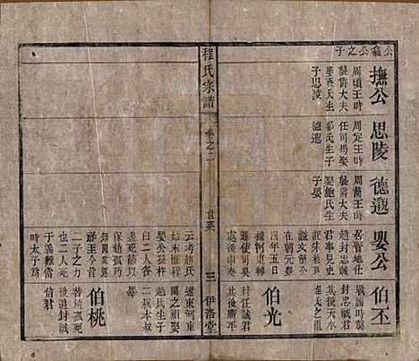 中国[程姓] 程氏宗谱四卷首一卷 — 清道光二十八年（1848）_二.pdf