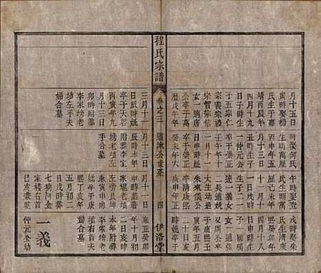 中国[程姓] 程氏宗谱四卷首一卷 — 清道光二十八年（1848）_三.pdf