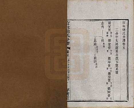 江苏[储姓] 官林储氏分谱十二卷 — 民国六年（1917）_五.pdf