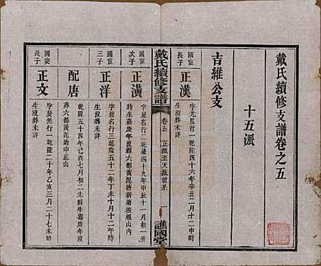 湖南[戴姓] 善邑黄泥塘戴氏续修支谱 — 清光绪30年[1905]_五.pdf