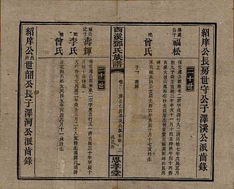 湖南[邓姓] 西溪邓氏族谱四十卷卷首三卷 — 民国十七年（1928）_十一.pdf