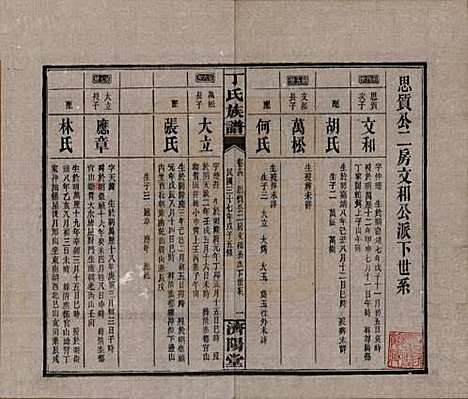 湖南[丁姓] 丁氏族谱十四卷卷首二卷 — 民国三十七年（1948）_十四.pdf