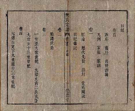 安徽[樊姓] 樊氏宗谱十六卷首一卷末一卷 — 清光绪十八年（1892）_一.pdf