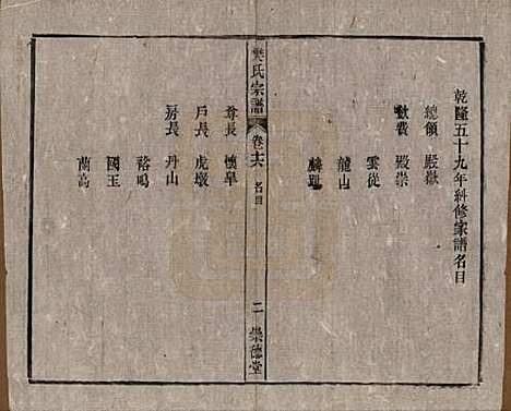 安徽[樊姓] 樊氏宗谱十六卷首一卷末一卷 — 清光绪十八年（1892）_十六.pdf