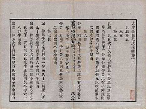 浙江[范姓] 古虞金罍范氏宗谱二十五卷首末各一卷 — 民国四年（1915）_十二.pdf