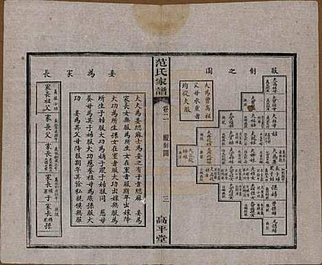 湖南[范姓] 范氏家谱六卷 — 清宣统二年(1910)_二.pdf