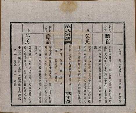 湖南[范姓] 范氏家谱六卷 — 清宣统二年(1910)_四.pdf