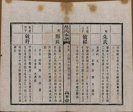 湖南[范姓] 范氏家谱六卷 — 清宣统二年(1910)_五.pdf