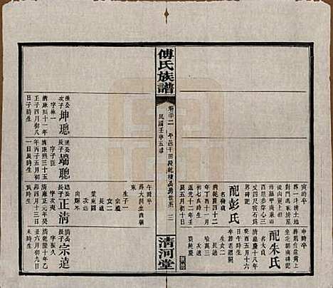 湖南[傅姓] 傅氏五修族谱三十五卷卷首三卷 — 民国二十一年（1932）_三十二.pdf