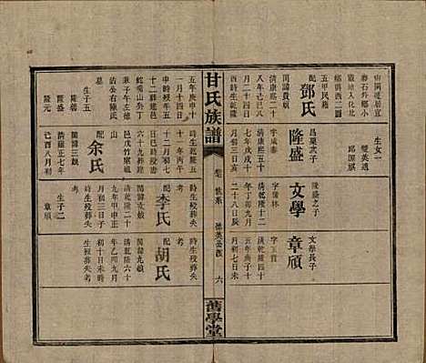 湖南[甘姓] 甘氏族谱 — 民国30年[1941]_七.pdf