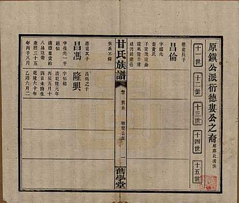 湖南[甘姓] 甘氏族谱 — 民国30年[1941]_十.pdf