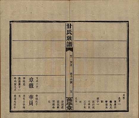 湖南[甘姓] 甘氏族谱 — 民国30年[1941]_十一.pdf