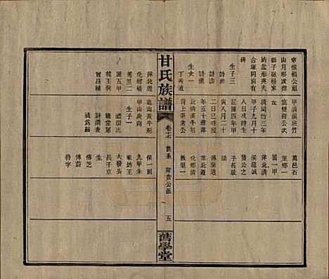 湖南[甘姓] 甘氏族谱 — 民国30年[1941]_十七.pdf