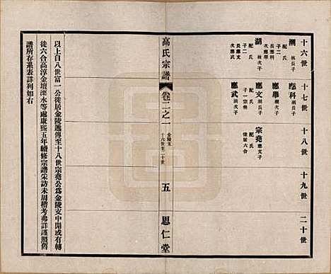 江苏[高姓] 高氏大统宗谱五十五卷首一卷 — 民国十五年（1926）_二.pdf