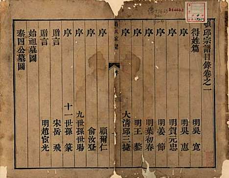 江苏[葛姓] 葛氏家谱四卷 — 清乾隆二十年（1755）_一.pdf