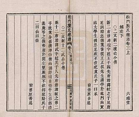 浙江[龚姓] 松门龚氏总谱十卷 — 民国三年（1914）_三.pdf