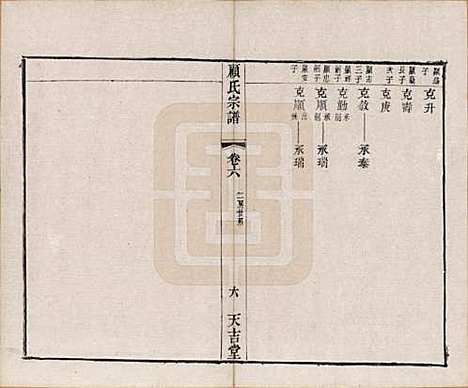 江苏[顾姓] 顾氏宗谱十二卷 — 清光绪元年（1875）_六.pdf