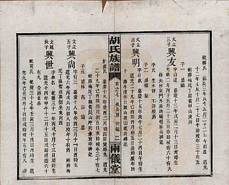 湖南[胡姓] 胡氏族谱十一卷卷末一卷 — 民国9年（1920）_七.pdf