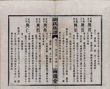 湖南[胡姓] 胡氏族谱十一卷卷末一卷 — 民国9年（1920）_七.pdf