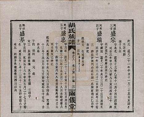 湖南[胡姓] 胡氏族谱十一卷卷末一卷 — 民国9年（1920）_八.pdf