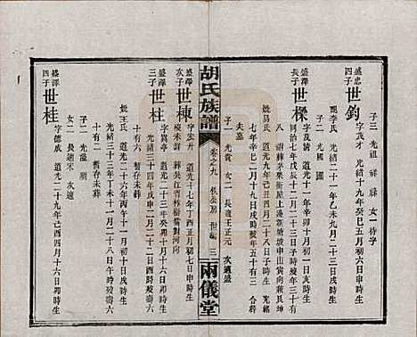 湖南[胡姓] 胡氏族谱十一卷卷末一卷 — 民国9年（1920）_九.pdf