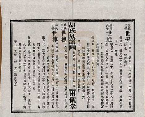 湖南[胡姓] 胡氏族谱十一卷卷末一卷 — 民国9年（1920）_九.pdf