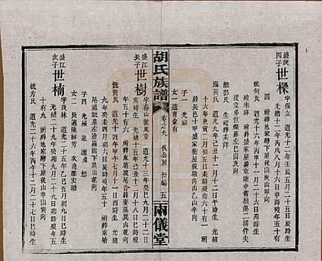 湖南[胡姓] 胡氏族谱十一卷卷末一卷 — 民国9年（1920）_九.pdf