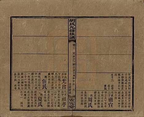 湖南[胡姓] 胡氏九修族谱六十卷卷首三卷 — 民国二十四年（1935）_三.pdf