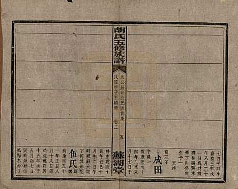 湖南[胡姓] 胡氏五修族谱 — 民国十三年（1924）_五.pdf