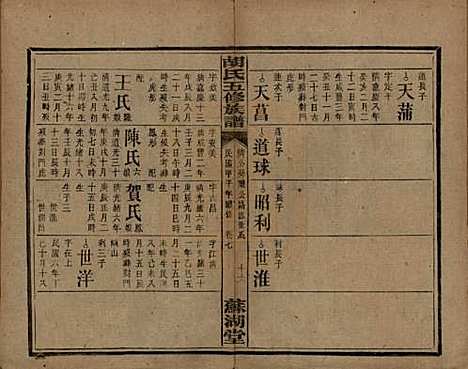 湖南[胡姓] 胡氏五修族谱 — 民国十三年（1924）_九.pdf