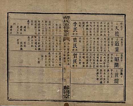 湖南[胡姓] 胡氏五修族谱 — 民国十三年（1924）_二十.pdf