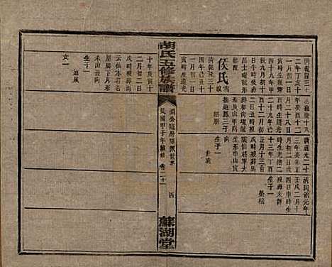 湖南[胡姓] 胡氏五修族谱 — 民国十三年（1924）_二十一.pdf