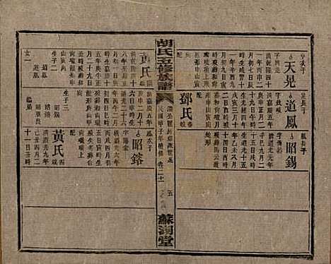 湖南[胡姓] 胡氏五修族谱 — 民国十三年（1924）_二十一.pdf