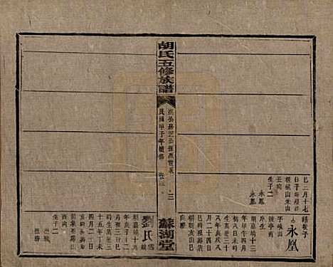 湖南[胡姓] 胡氏五修族谱 — 民国十三年（1924）_二十二.pdf