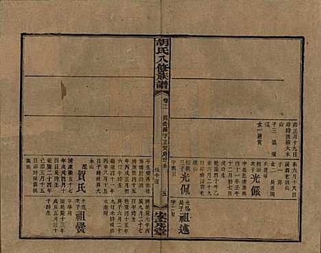 湖南[胡姓] 胡氏八修族谱四十六卷卷首三卷 — 清光绪三十二年（1906）_十一.pdf