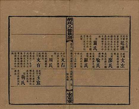 湖南[胡姓] 胡氏八修族谱四十六卷卷首三卷 — 清光绪三十二年（1906）_十九.pdf