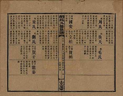 湖南[胡姓] 胡氏八修族谱四十六卷卷首三卷 — 清光绪三十二年（1906）_二十一.pdf