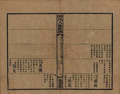 湖南[胡姓] 胡氏八修族谱四十六卷卷首三卷 — 清光绪三十二年（1906）_二十六.pdf