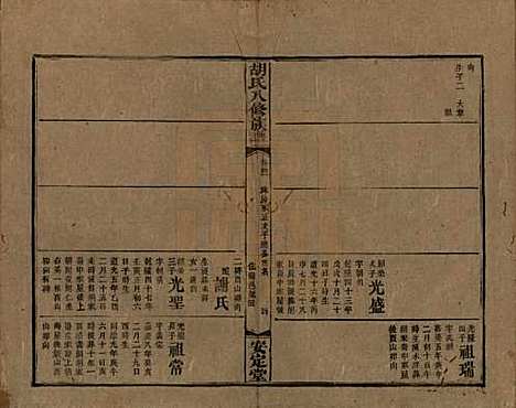 湖南[胡姓] 胡氏八修族谱四十六卷卷首三卷 — 清光绪三十二年（1906）_四十一.pdf